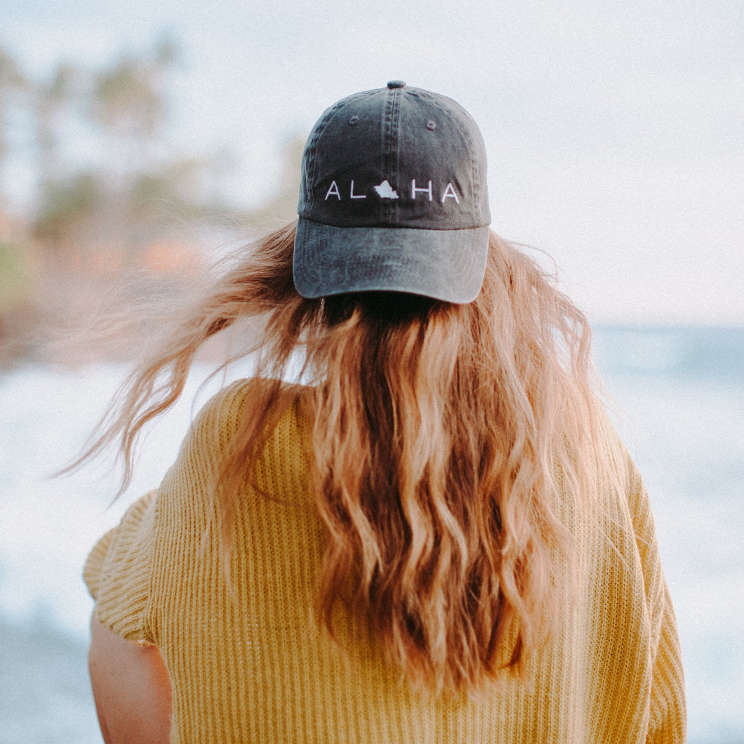 Aloha Oahu Dad Hat