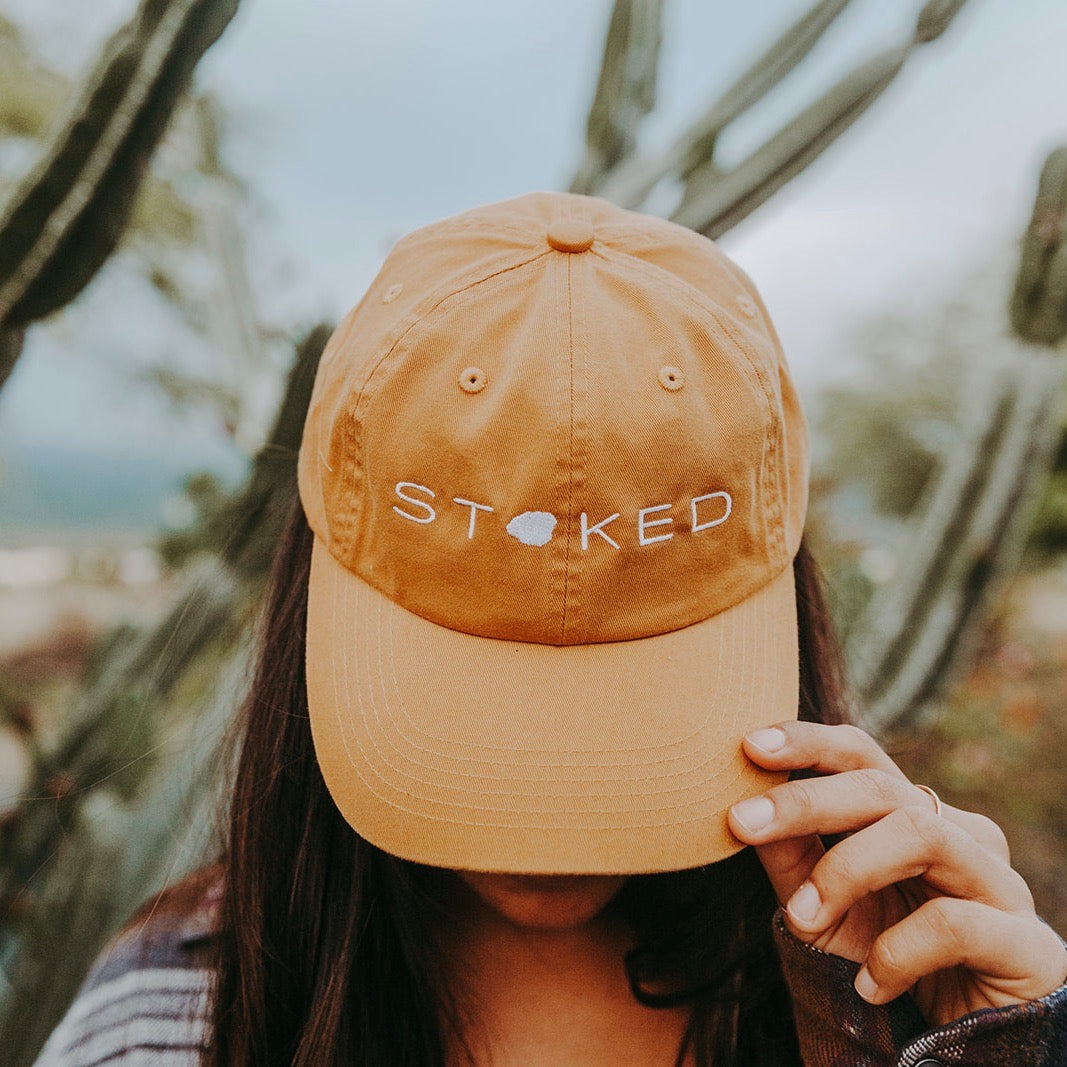 Yellow dad hat cheap