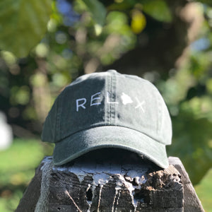 Special Edition - Relax Big Island Dad Hat - Olive