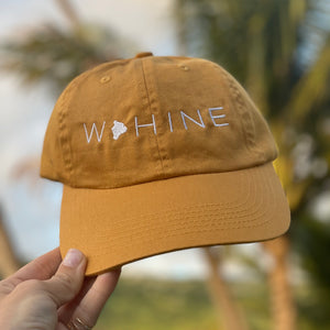 Wahine Big Island Dad Hat - Yellow