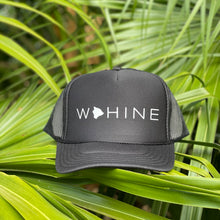 Load image into Gallery viewer, Wahine Big Island Black Trucker Hat