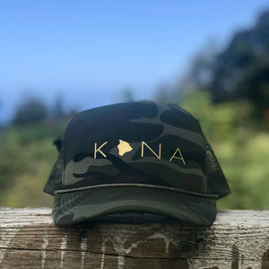 Kona Big Island Camo Trucker Hat
